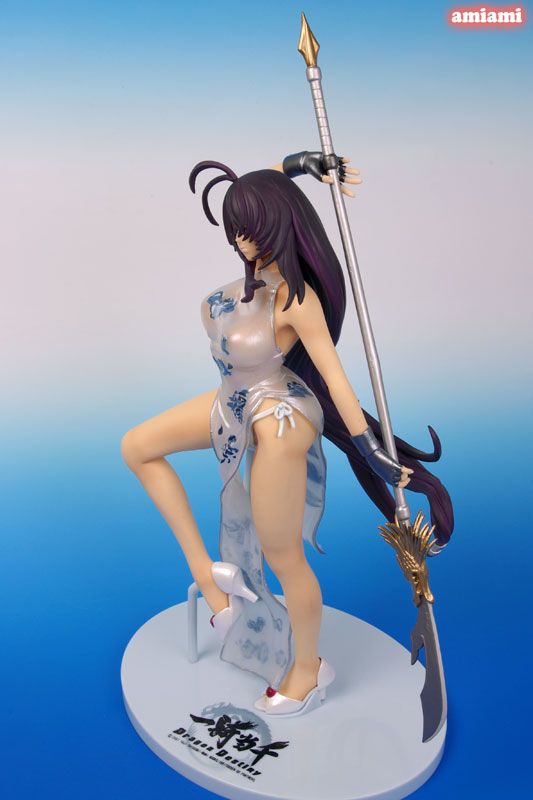 美少女PVC专区 Taki Corporation 模型玩具 関羽雲長 流通限定版（白）