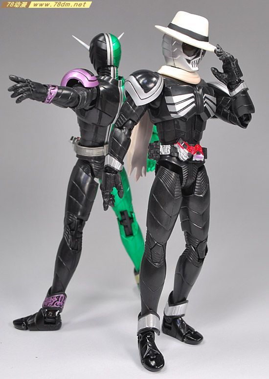 h.figuarts shf蒙面超人假面骑士w骷髅人skull魂限定