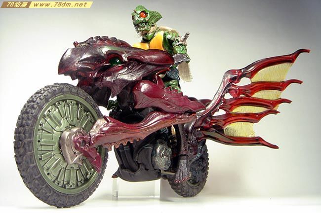 78动漫模型玩具网 假面骑士专区假面骑士 S.I.C. VOL.21 假面骑士亚马逊与摩托车