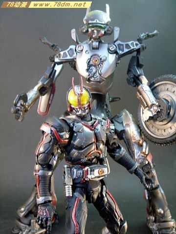 78动漫模型玩具网 假面骑士专区假面骑士 S.I.C. VOL.29 假面骑士555 爆裂形态与机动天马