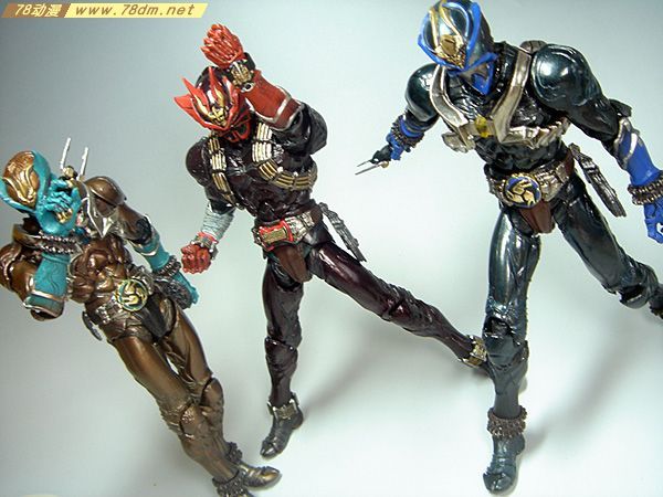78动漫模型玩具网 假面骑士专区假面骑士 S.I.C. 限定版 假面骑士 裁鬼 弹鬼 锐鬼
