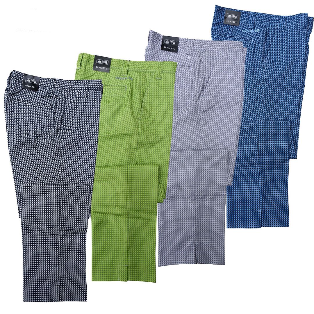 Golf Trousers Adidas 2012 Check Pant Funky Fashion Performance AW12