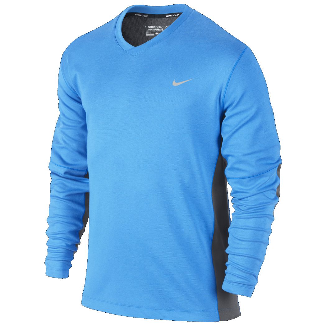 2014 Nike Dri-Fit Wool Tech Pullover Natural Touch Jumper Mens Golf ...