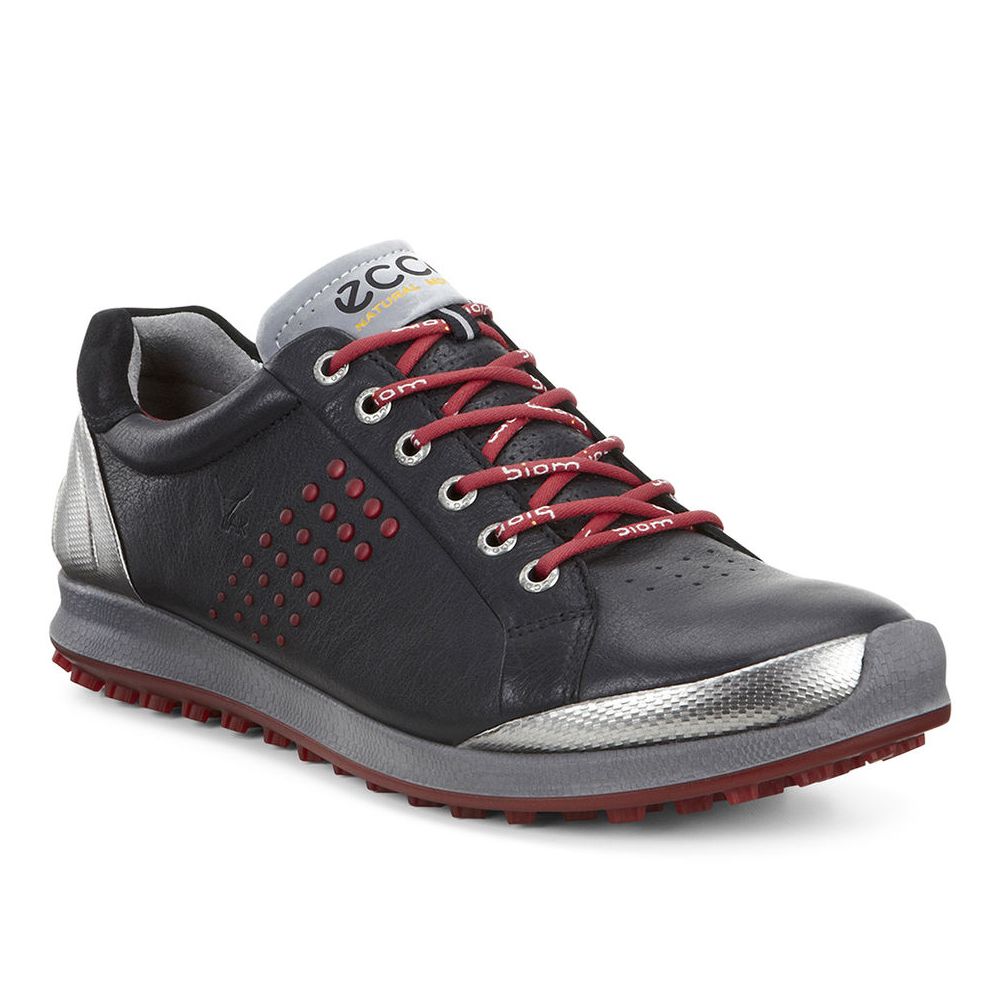 ECCO Biom Hybrid 2 Spikeless Waterproof -Yak Leather Mens Golf Shoes