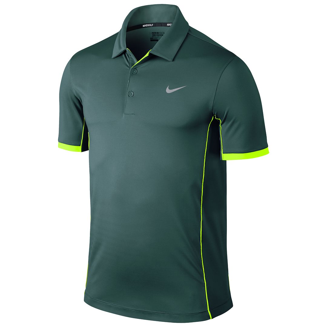 Nike Dri-Fit Modern Tech Ultra Polo Mens Funky Golf Polo Shirt 2015 | eBay