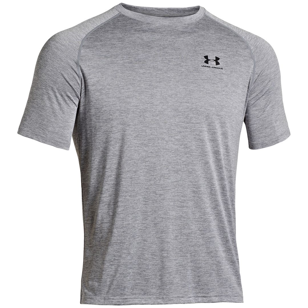 Under Armour Men Shirts 2014 Heatgear Tech Short Sleeve Training New | eBay