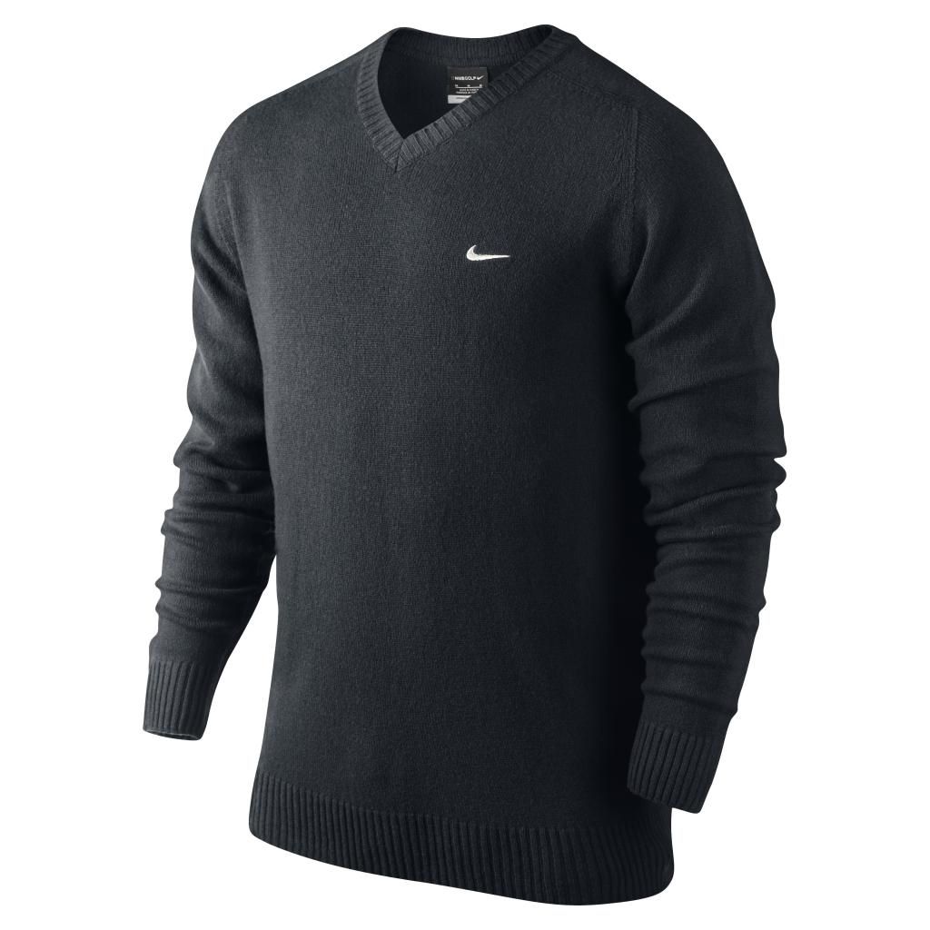 Nike Lambswool Golf Jumper V-neck Men Sweater | eBay