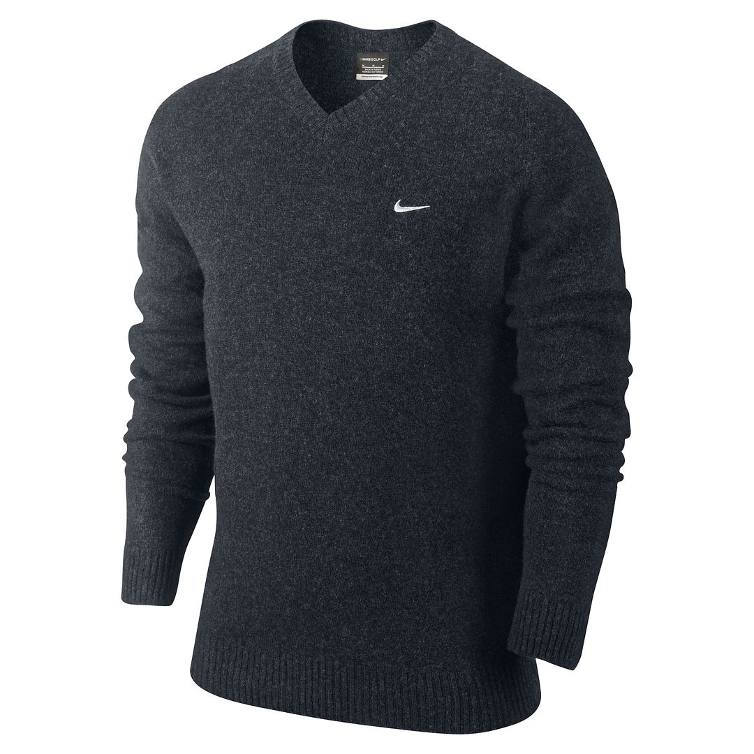 Nike Lambswool Golf Jumper V-neck Men Sweater | eBay