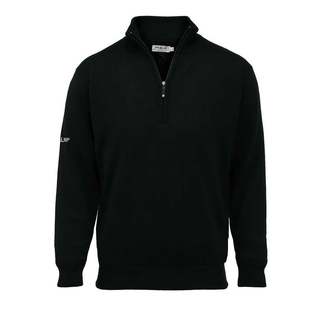 2014 PROQUIP 1/2 Zip Lambswool Fully Lined Jumper Windproof Thermal ...