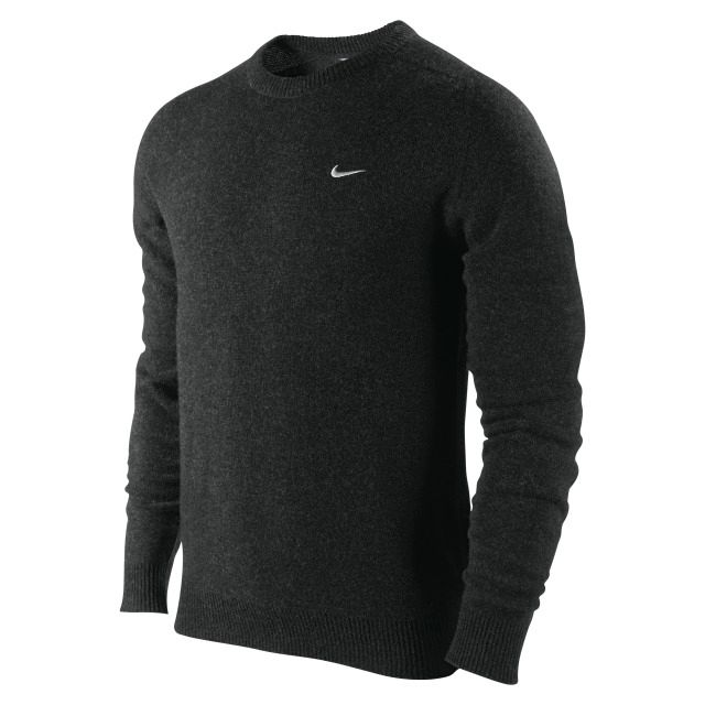 Nike Herren Lammwolle Pullover Rundhalsausschnitt Alle Größen