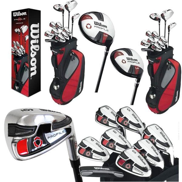 2014 Wilson Profile Mens Golf Package Set Graphite/Steel | eBay