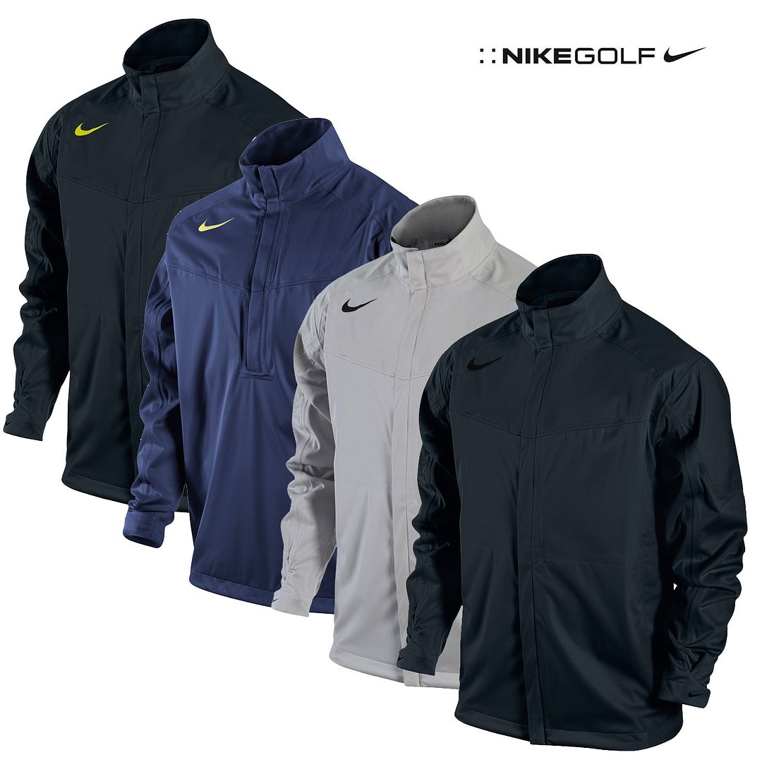 2012 NIKE Storm Fit Waterproof Golf Jacket Full Zip **New OUT** | eBay