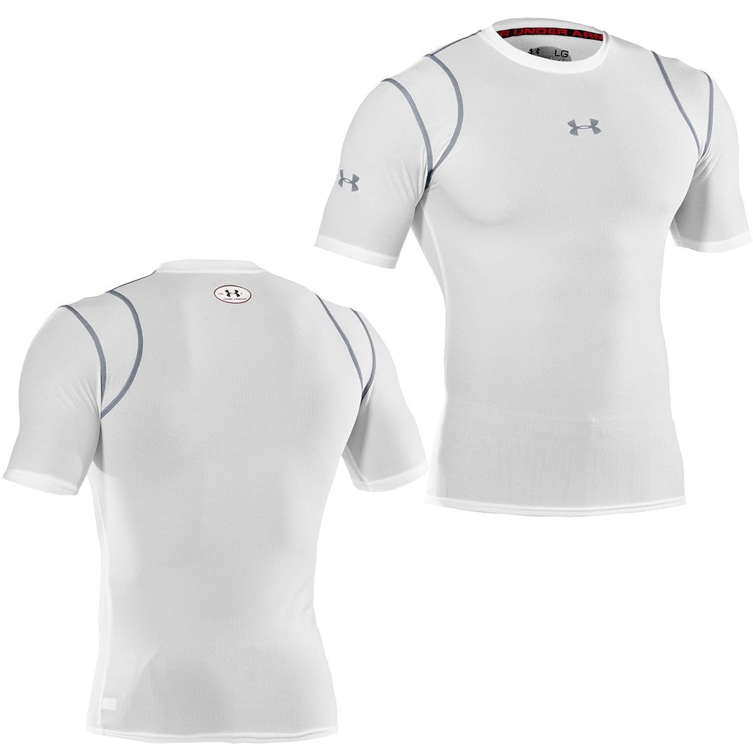 Under Armour HeatGear Vented Compression SS Base Layer T-Shirt