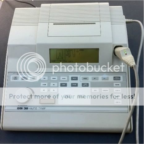 Grason Stadler GSI 38 Screening Tympanometer Audiometer