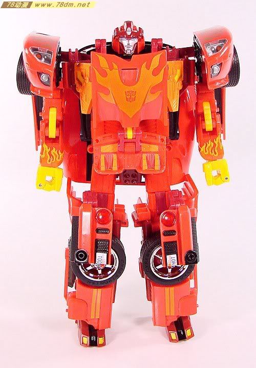 變形金剛alt系列玩具 rodimus 熱破