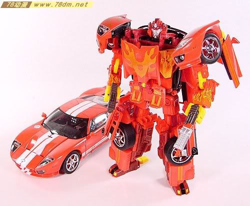 變形金剛alt系列玩具 rodimus 熱破