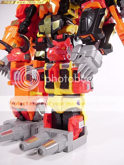 变形金刚g1 98集动画 86大电影玩具 headstrong铁头(复刻)