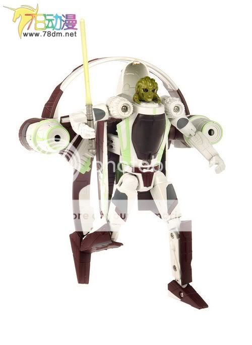 变形金刚五花八门的玩具 星球大战变形金刚 kit fisto基特.费斯托