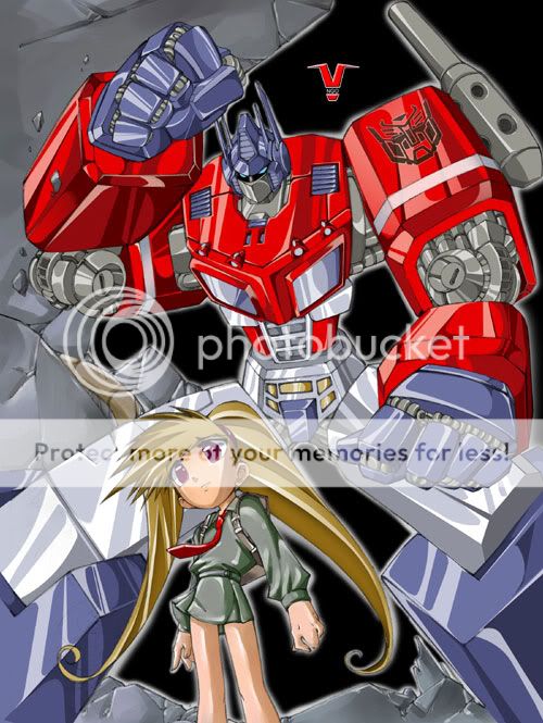 变形金刚图片精美同人漫画