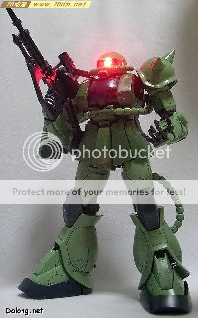 pg系列高达模型介绍 zaku ii 扎古Ⅱ