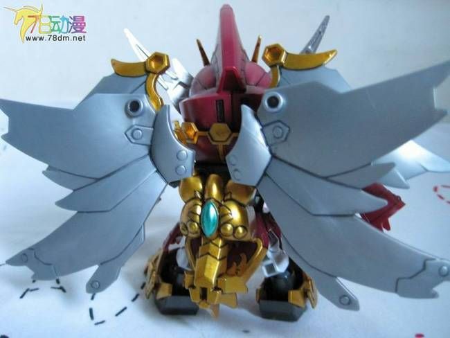 sd gundam 三國伝系列 真 紅蓮裝 曹操gundam 絕影