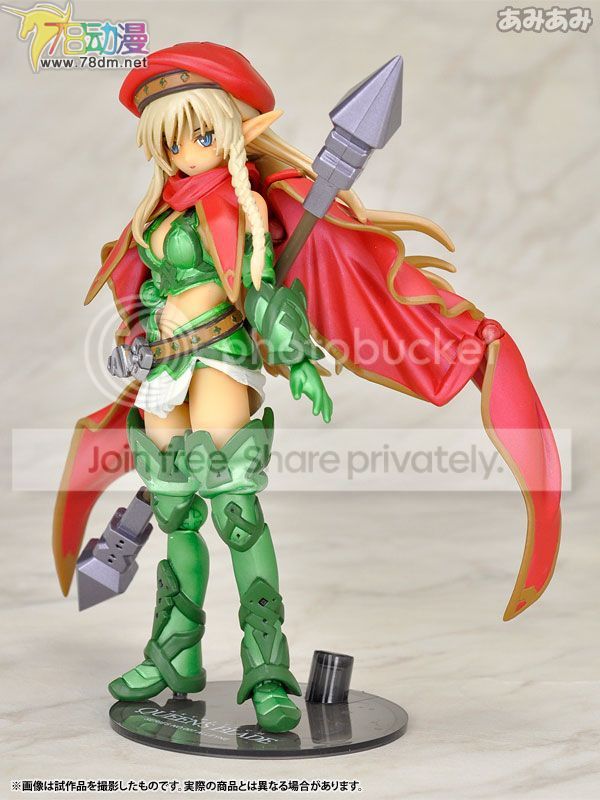 海洋堂 转轮科技 女皇之刃系列 戦闘教官