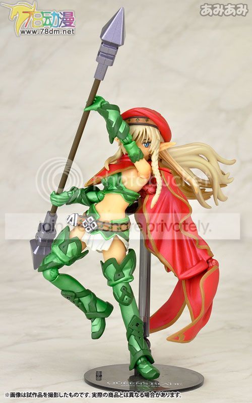 海洋堂 转轮科技 女皇之刃系列 戦闘教官