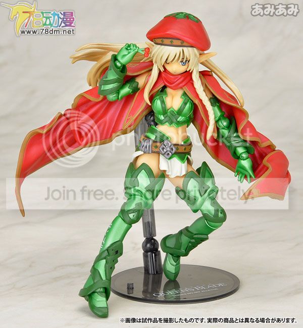 海洋堂 转轮科技 女皇之刃系列 戦闘教官