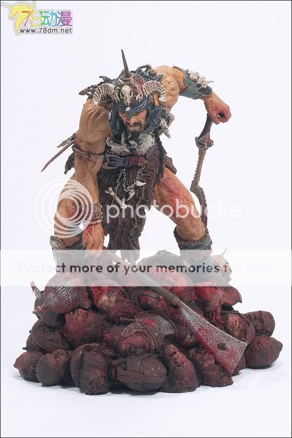 麦克法兰系列玩具 怪物系列 attila the hun 匈奴王阿提拉