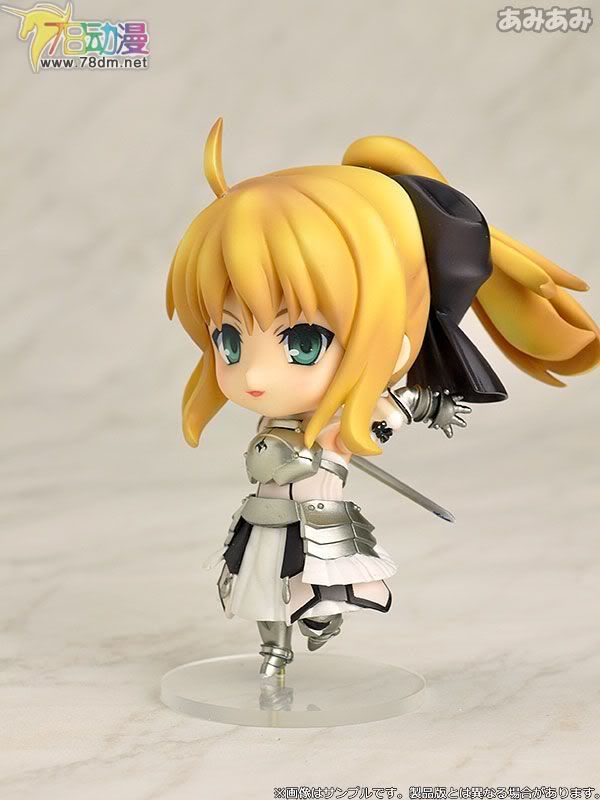 nendoroid q版粘土系列 no. 77 白色saber