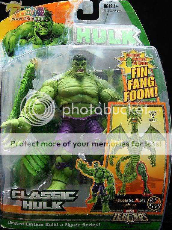 marvel legends fin fang foom series 孩之宝 绿巨人系列