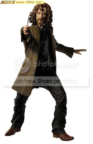 neca玩具 哈利波特 哈利波特与凤凰社 4寸小天狼星·布莱克 可动人偶