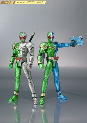 shf 假面騎士系列 假面騎士w 疾風金屬&疾風扳機