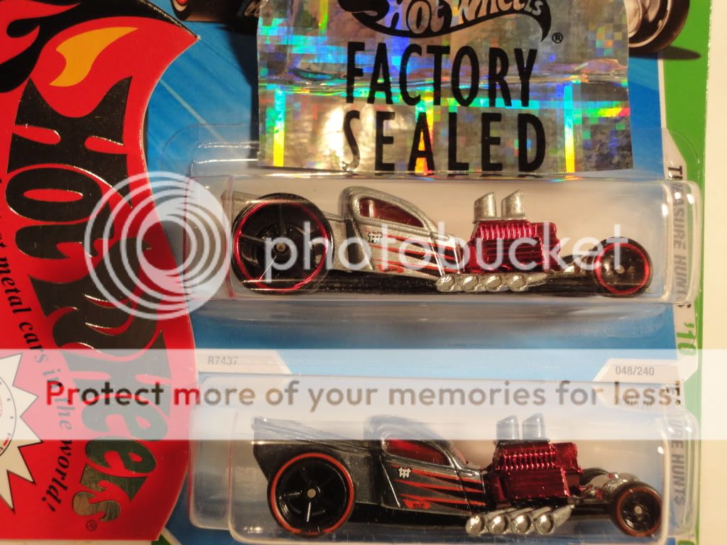 2010 Hotwheels Super Treasure Hunt Ratbomb Set★1/500★  